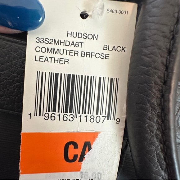 Micheal Kors | Hudson Crossgrain Leather Briefcase - Picture 6 of 6